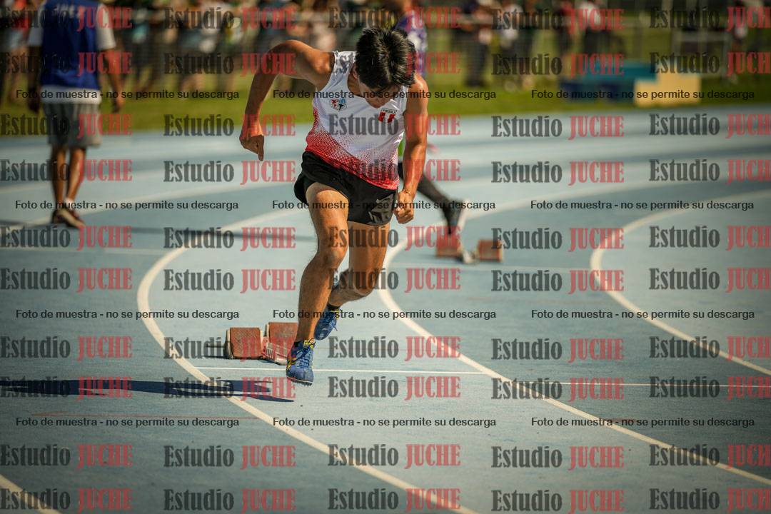 Fotos de los 400mts con vallas de varones LIBRE - FINAL