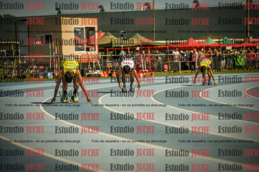 Fotos de los 400mts con vallas de varones LIBRE - FINAL