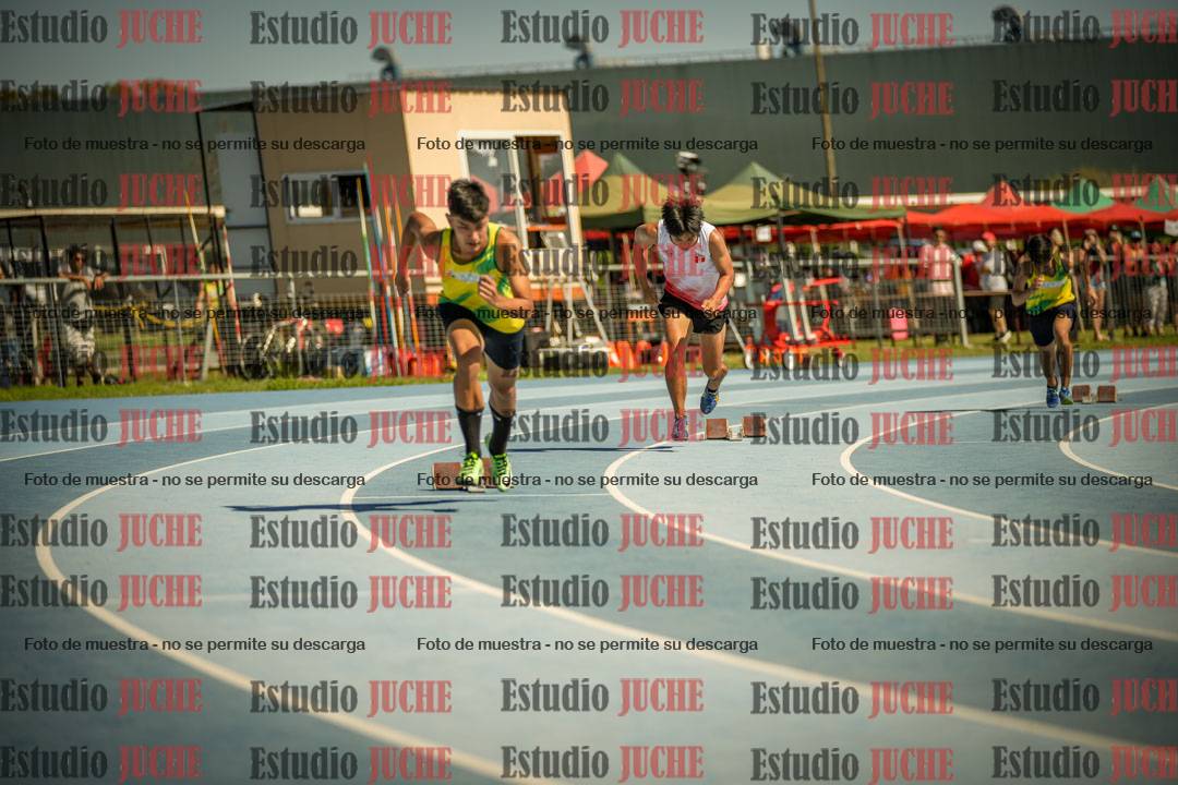 Fotos de los 400mts con vallas de varones LIBRE - FINAL