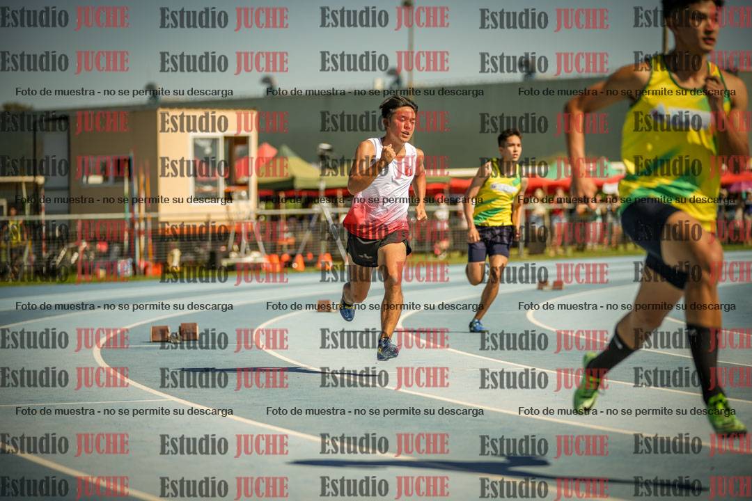 Fotos de los 400mts con vallas de varones LIBRE - FINAL
