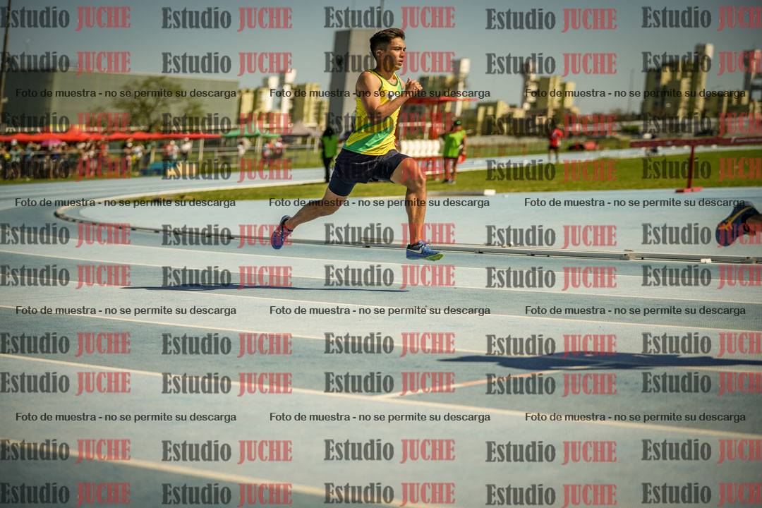 Fotos de los 400mts con vallas de varones LIBRE - FINAL