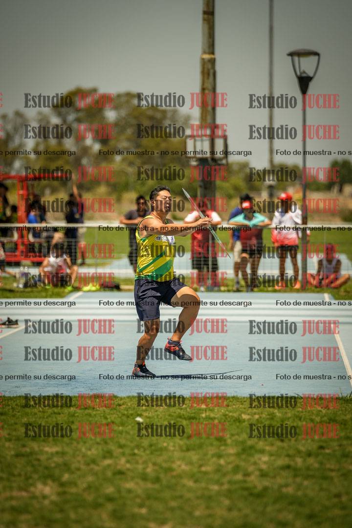 Fotos del lanzamiento de jabalina de varones LIBRE/MASTER - FINAL