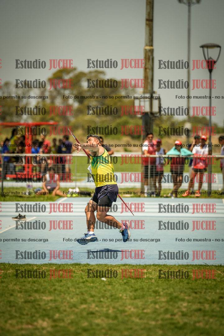 Fotos del lanzamiento de jabalina de varones LIBRE/MASTER - FINAL