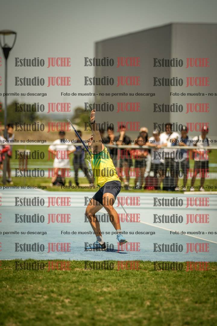 Fotos del lanzamiento de jabalina de varones LIBRE/MASTER - FINAL