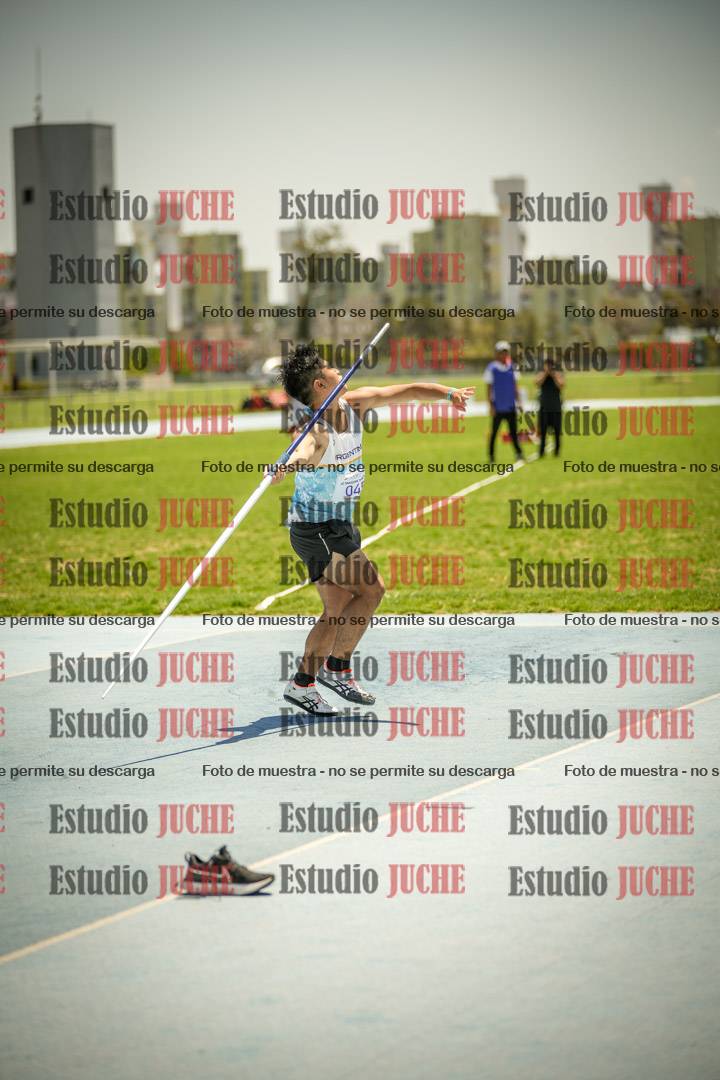 Fotos del lanzamiento de jabalina de varones LIBRE/MASTER - FINAL