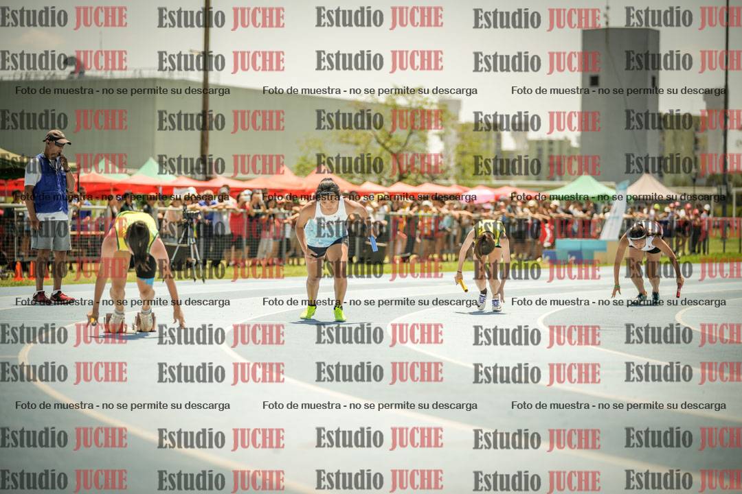 Fotos de las Postas 4x400mts de mujeres LIBRE - FINAL