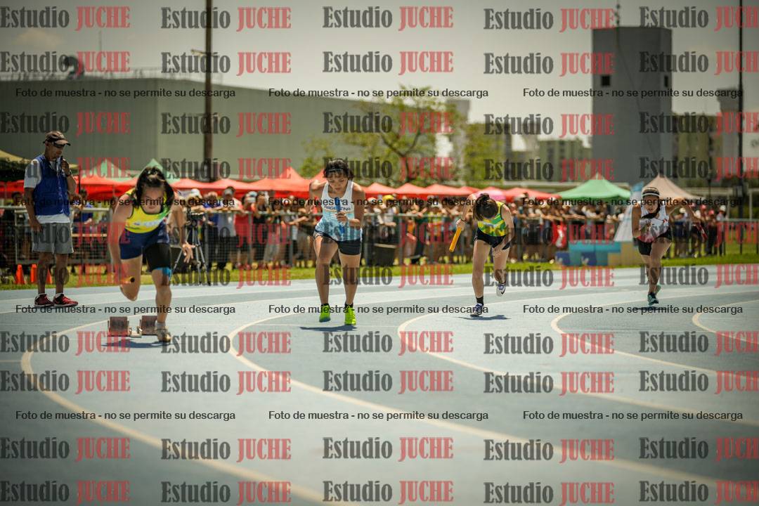 Fotos de las Postas 4x400mts de mujeres LIBRE - FINAL