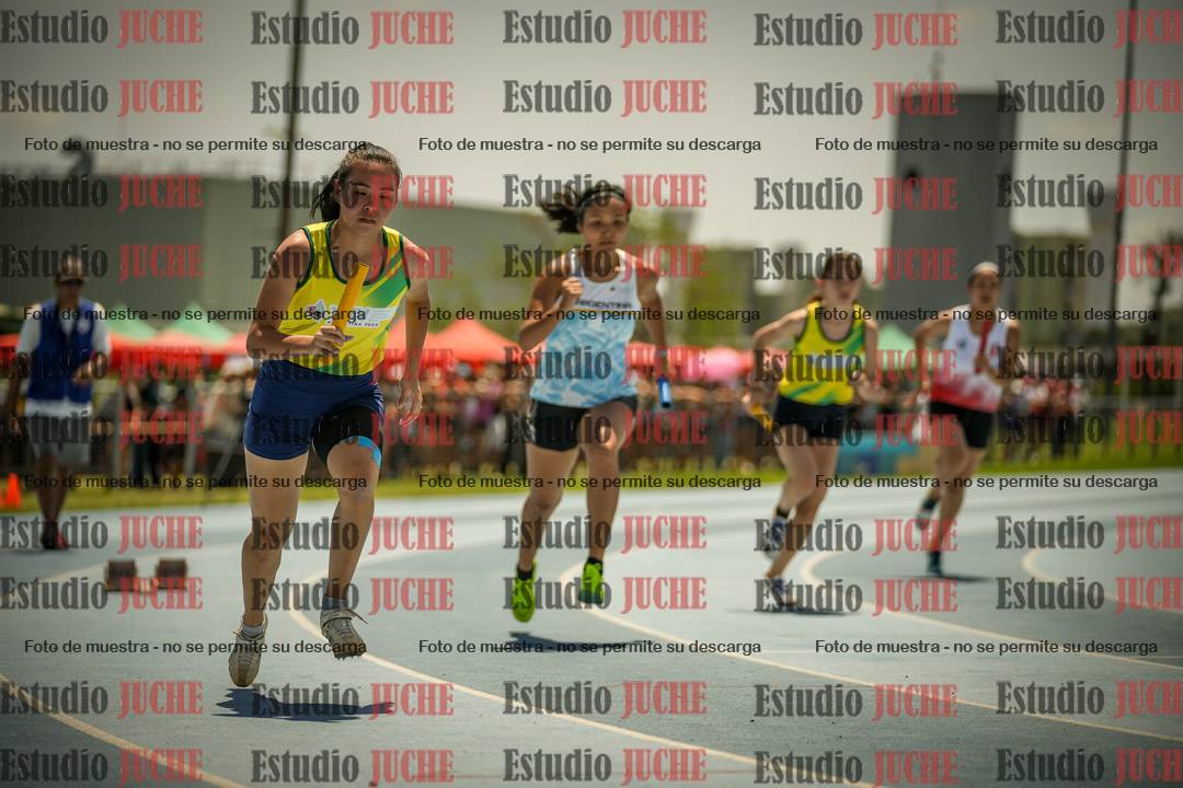 Fotos de las Postas 4x400mts de mujeres LIBRE - FINAL