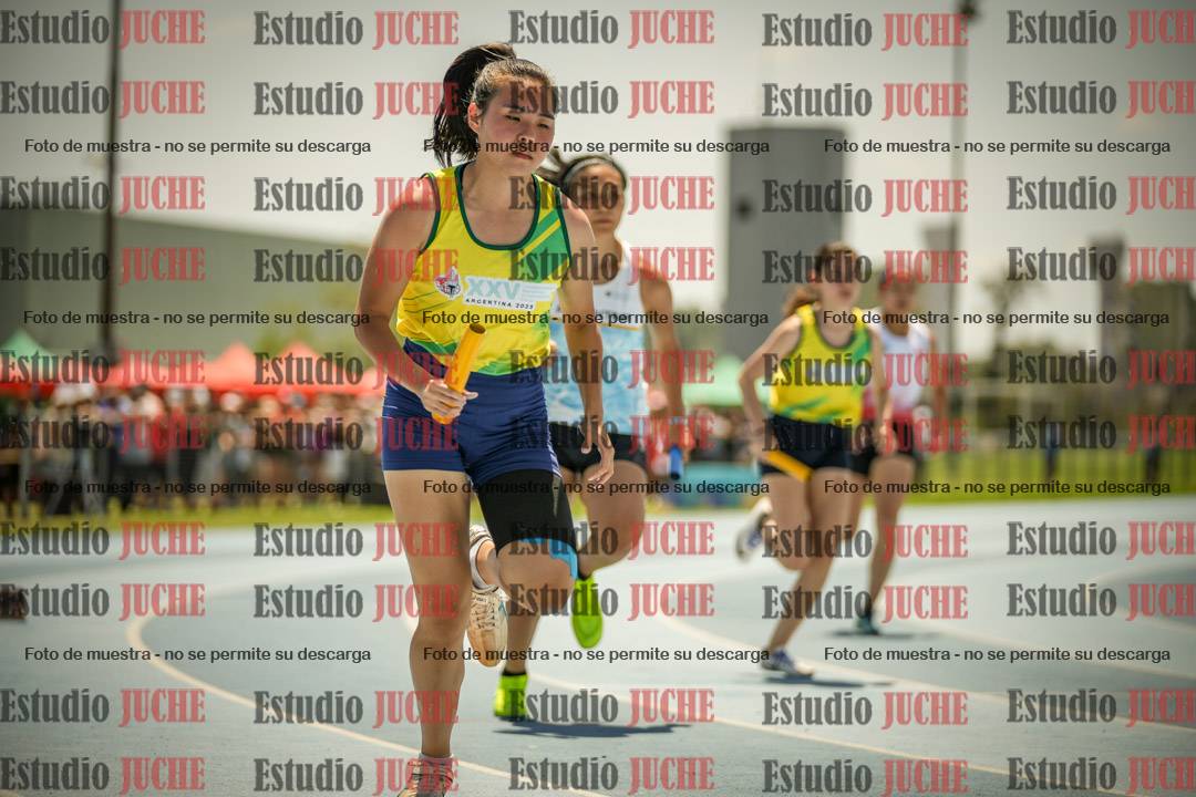 Fotos de las Postas 4x400mts de mujeres LIBRE - FINAL