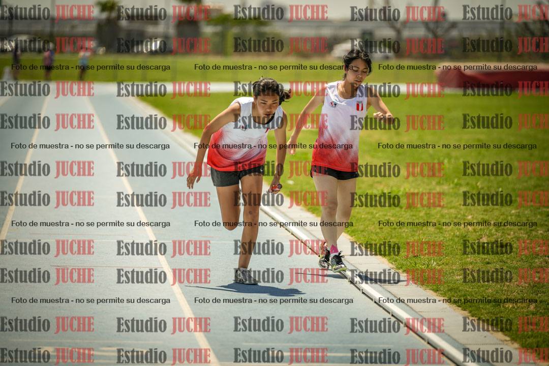Fotos de las Postas 4x400mts de mujeres LIBRE - FINAL
