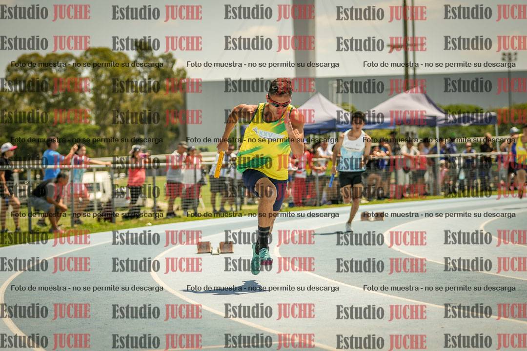 Fotos de las Postas 4x400mts de varones LIBRE - FINAL