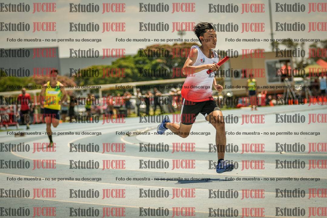 Fotos de las Postas 4x400mts de varones LIBRE - FINAL