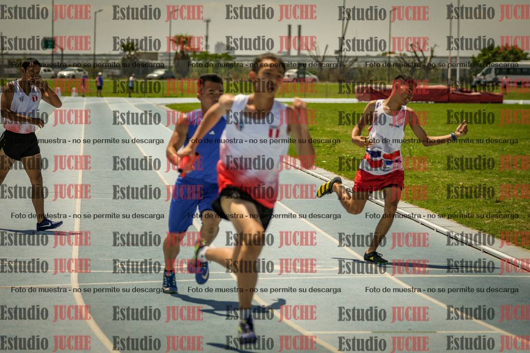 Fotos de las Postas 4x400mts de varones LIBRE - FINAL