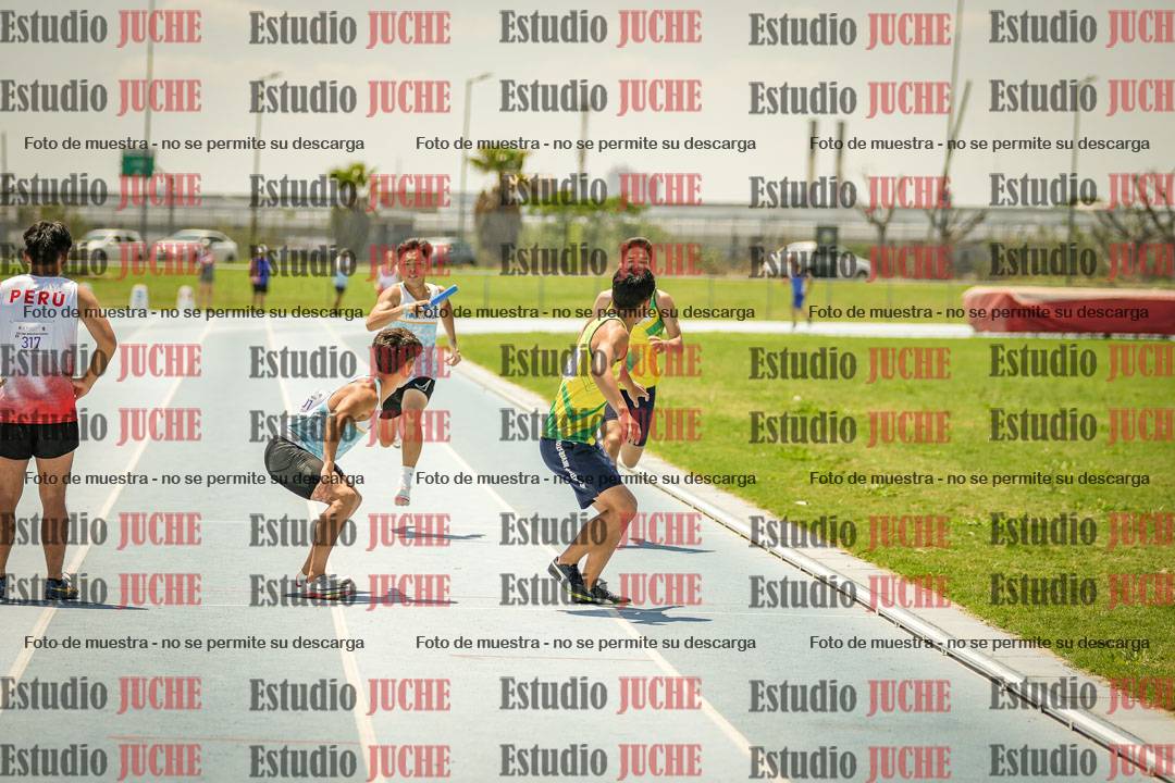 Fotos de las Postas 4x400mts de varones LIBRE - FINAL