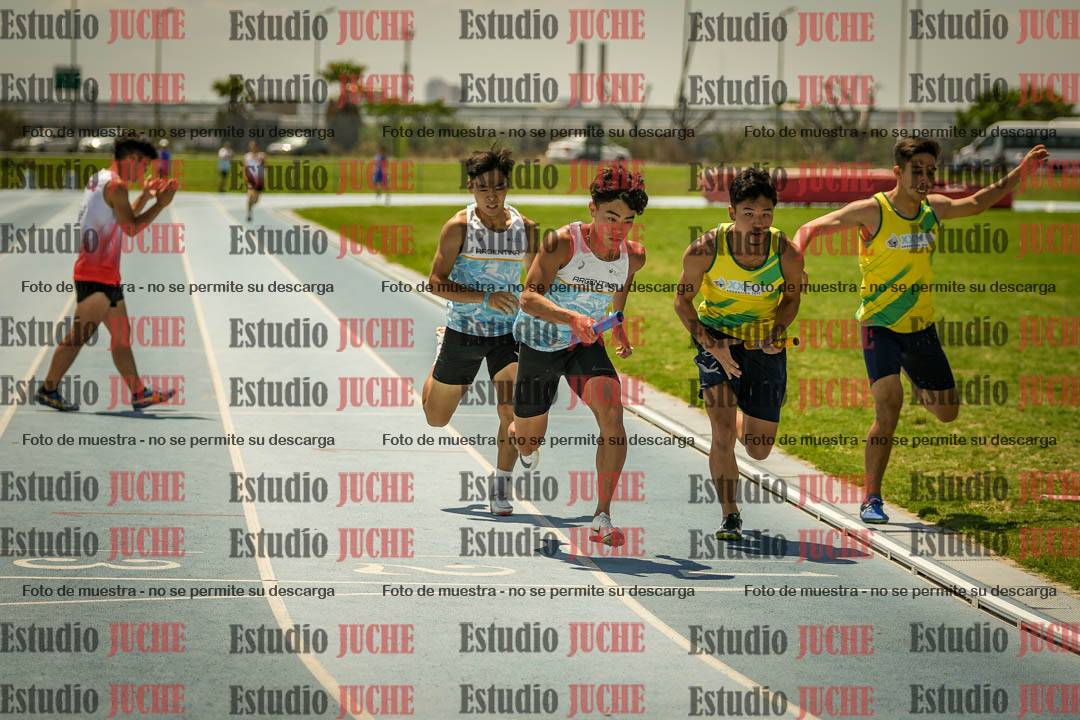 Fotos de las Postas 4x400mts de varones LIBRE - FINAL