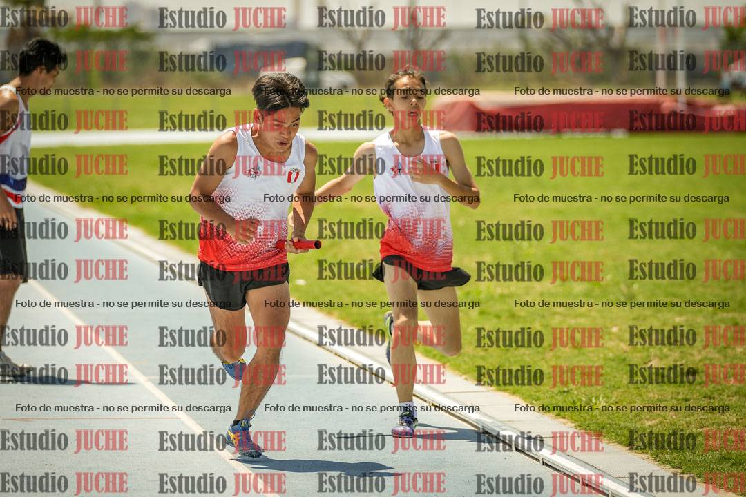 Fotos de las Postas 4x400mts de varones LIBRE - FINAL
