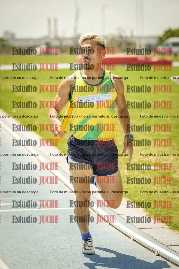 Fotos de las Postas 4x400mts de varones LIBRE - FINAL