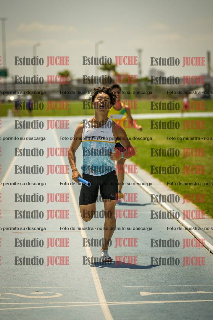 Fotos de las Postas 4x400mts de varones LIBRE - FINAL