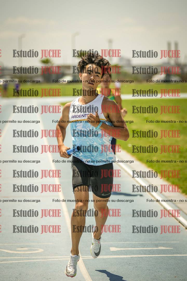 Fotos de las Postas 4x400mts de varones LIBRE - FINAL