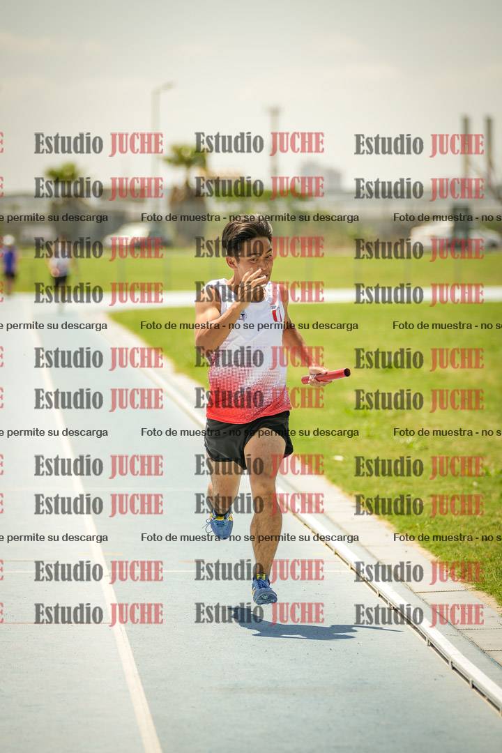 Fotos de las Postas 4x400mts de varones LIBRE - FINAL