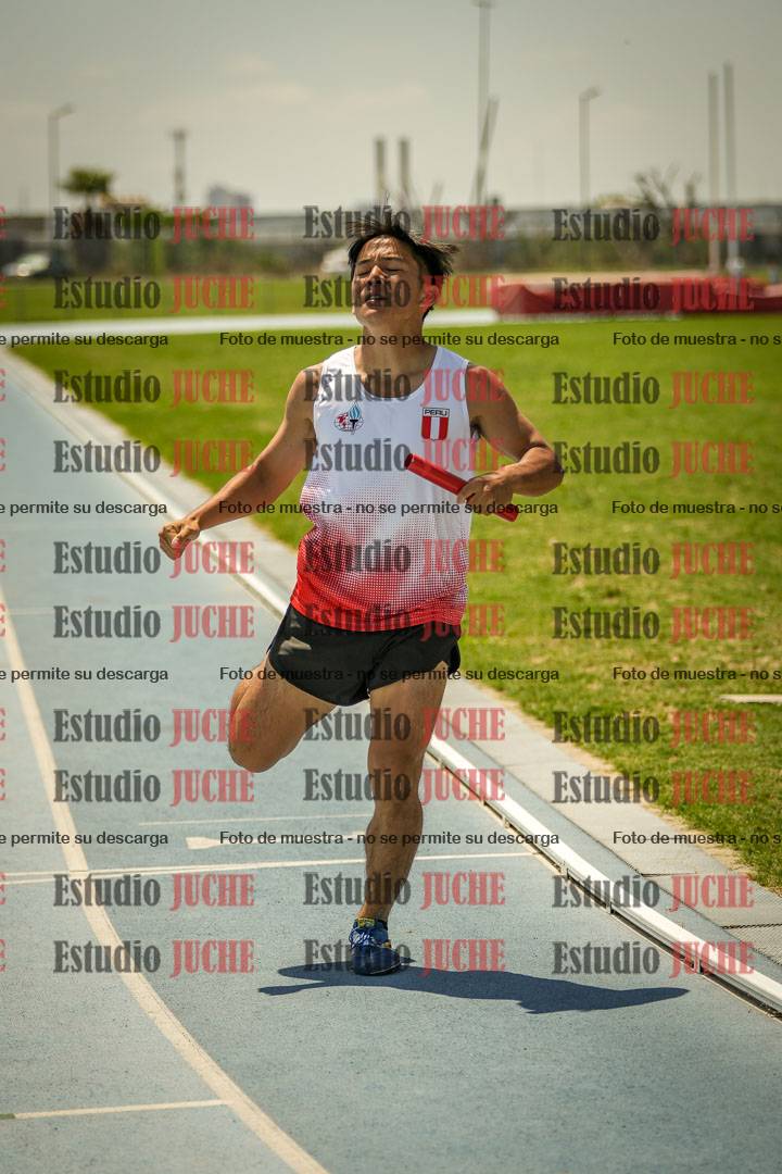 Fotos de las Postas 4x400mts de varones LIBRE - FINAL