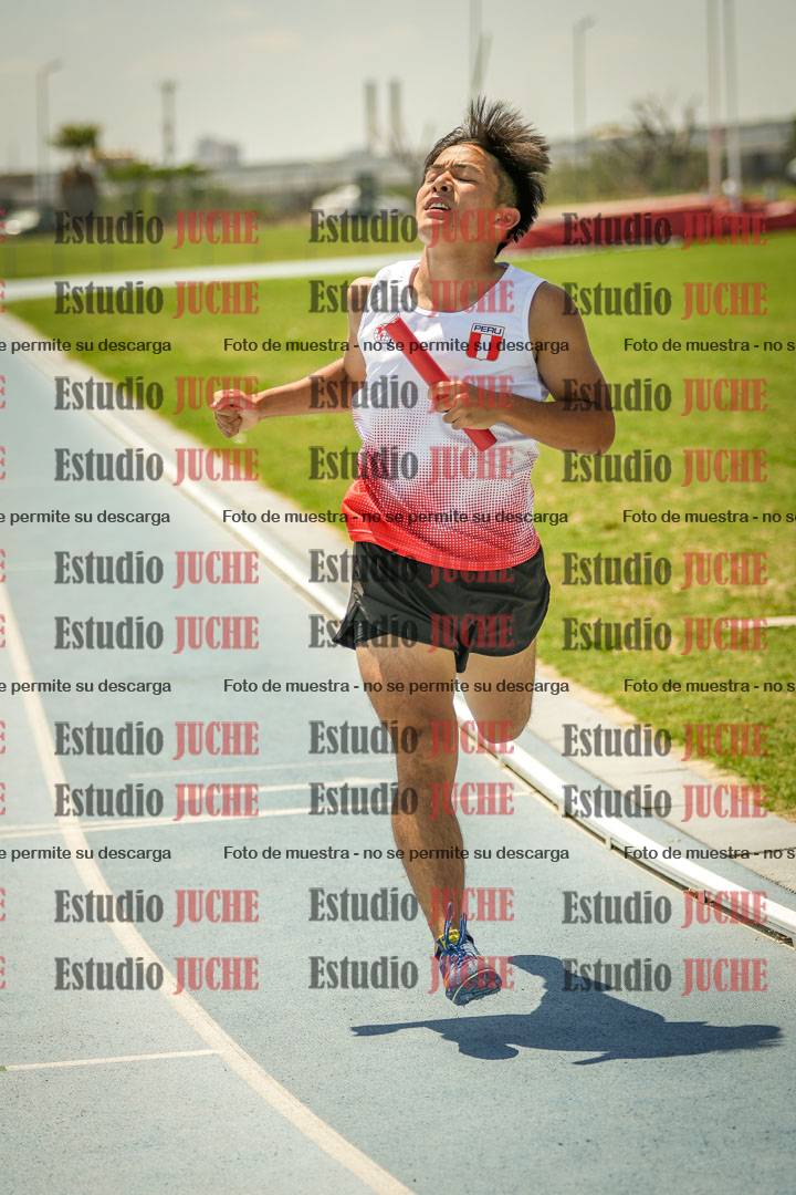 Fotos de las Postas 4x400mts de varones LIBRE - FINAL