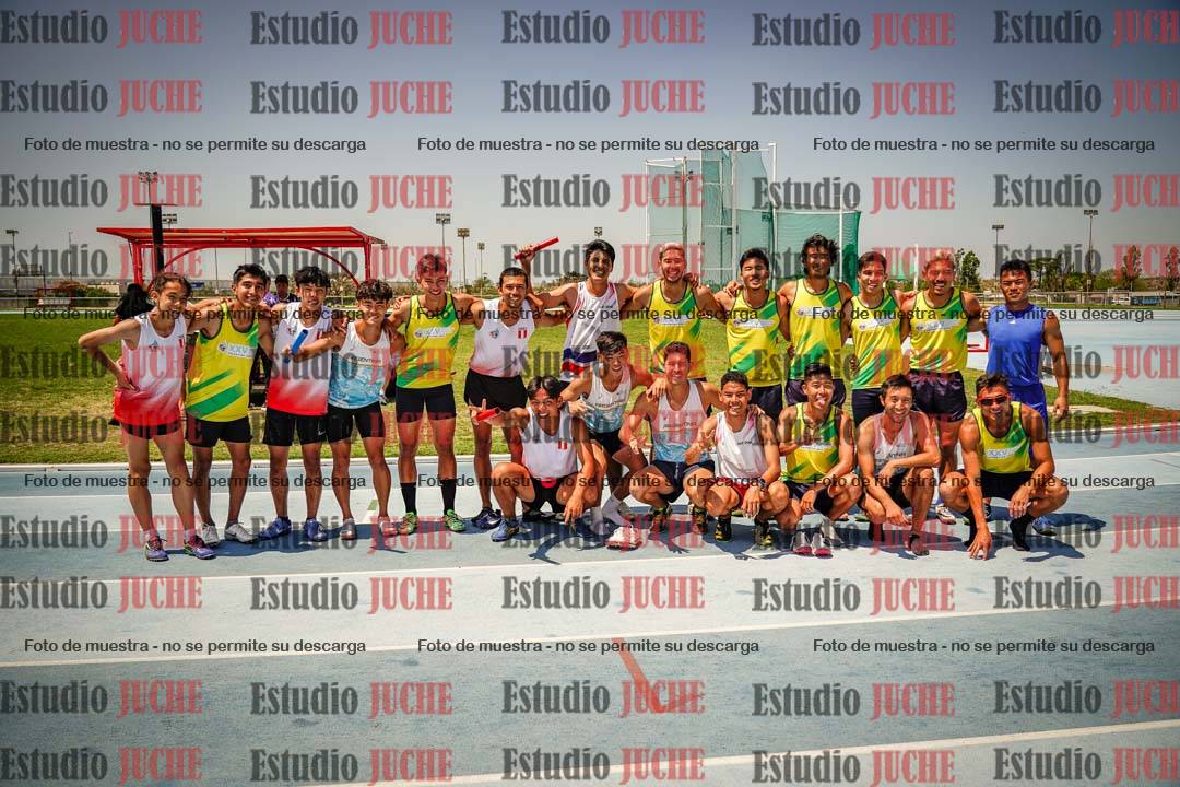 Fotos de las Postas 4x400mts de varones LIBRE - FINAL