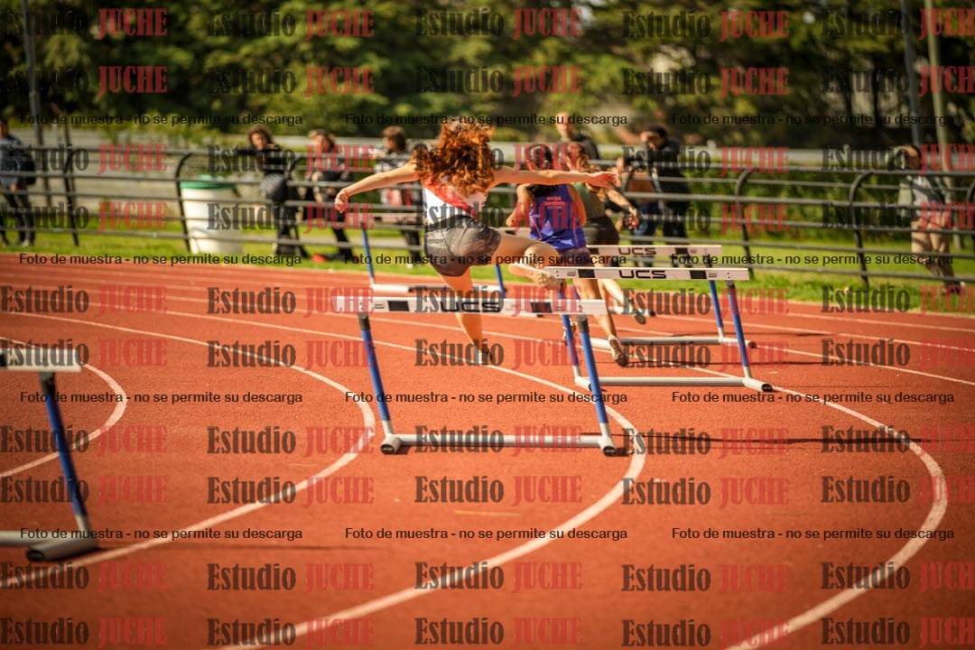 Fotos de los 400 m con vallas de mujeres