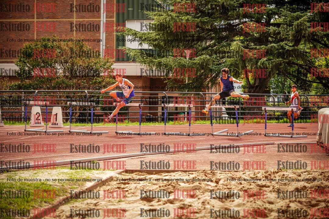 Fotos de los 400 m con vallas de varones