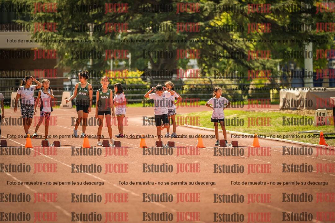 Fotos de los 50 m llanos de mujeres - U12