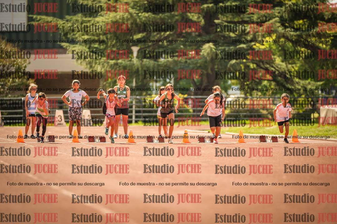 Fotos de los 50 m llanos de mujeres - U12