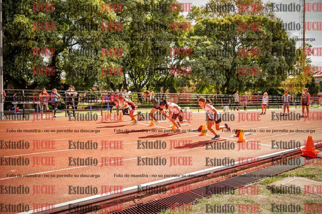 Fotos de los 50 m llanos de mujeres - U12
