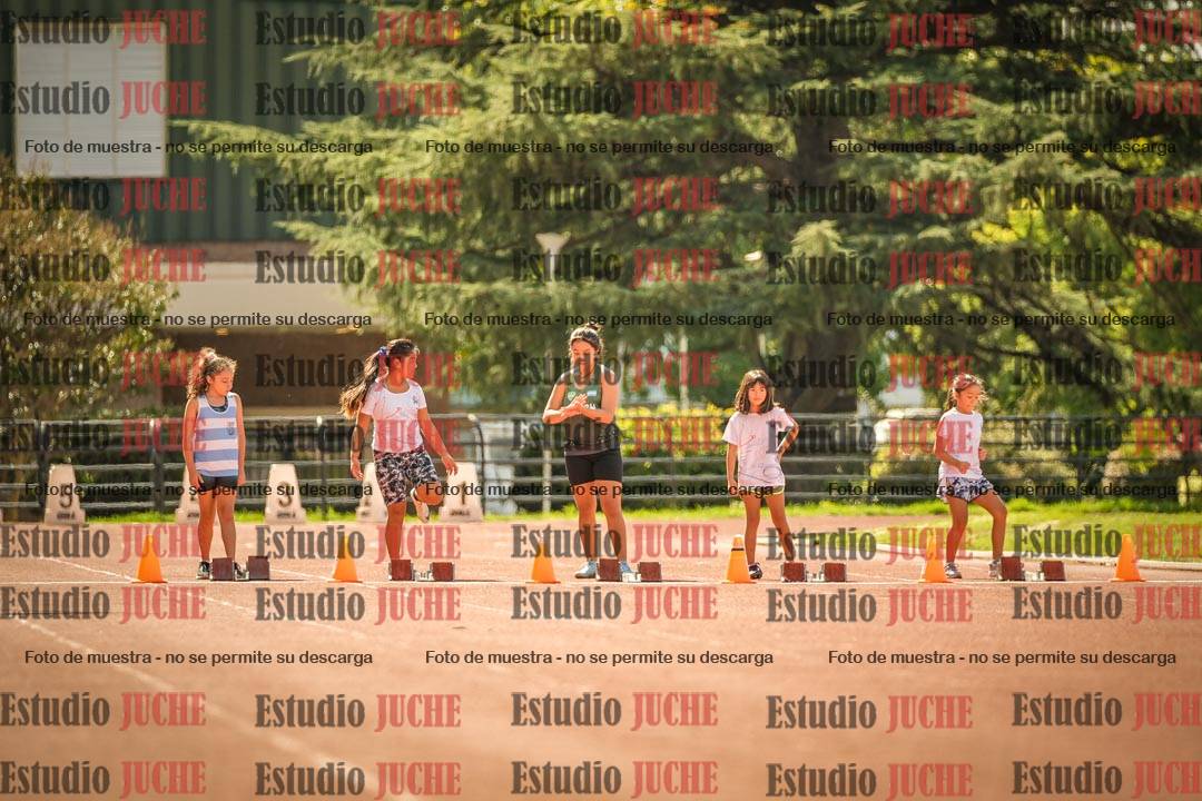 Fotos de los 50 m llanos de mujeres - U12