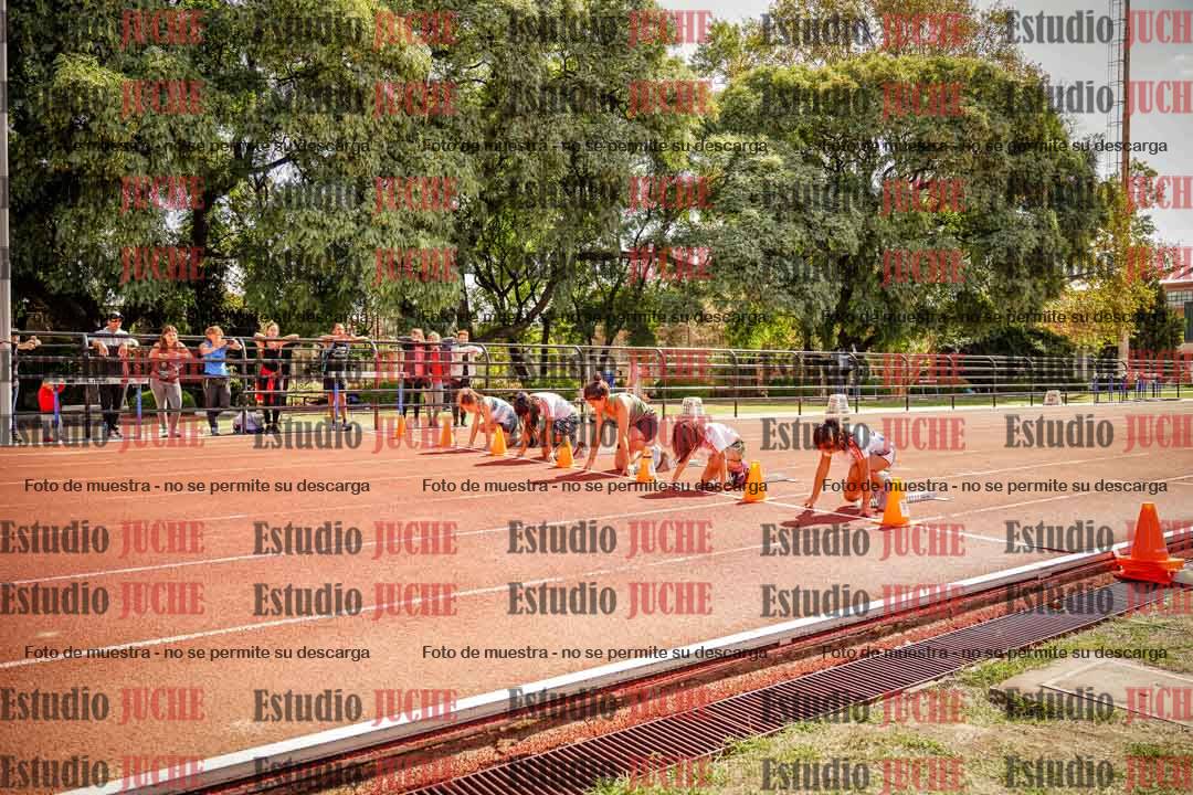 Fotos de los 50 m llanos de mujeres - U12