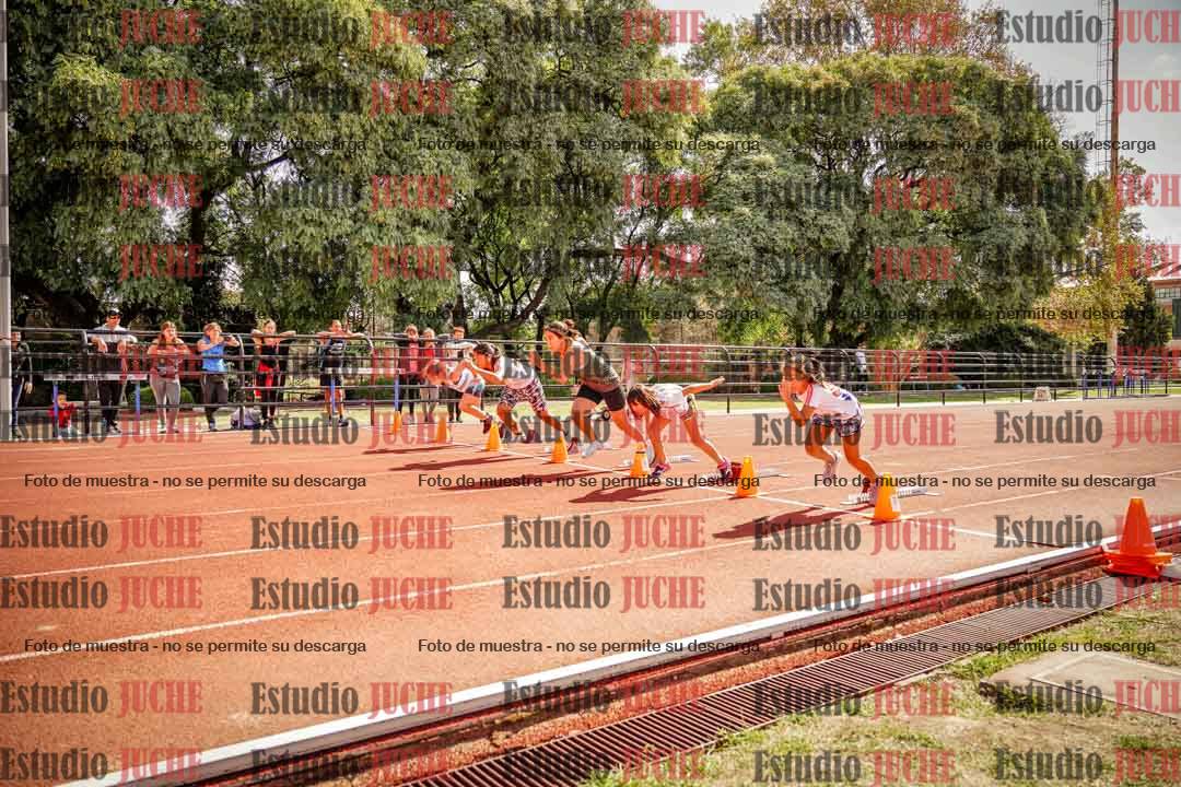 Fotos de los 50 m llanos de mujeres - U12