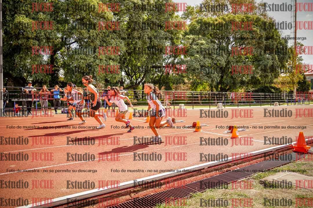 Fotos de los 50 m llanos de mujeres - U12
