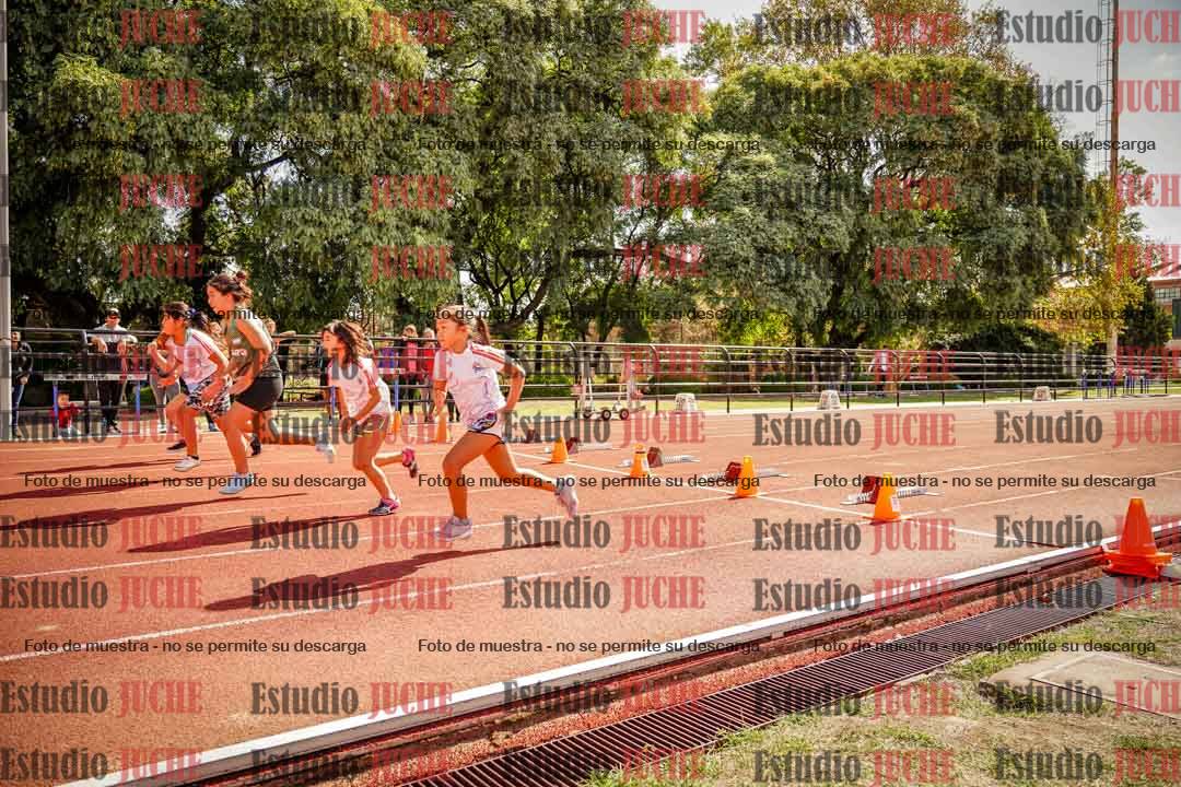 Fotos de los 50 m llanos de mujeres - U12
