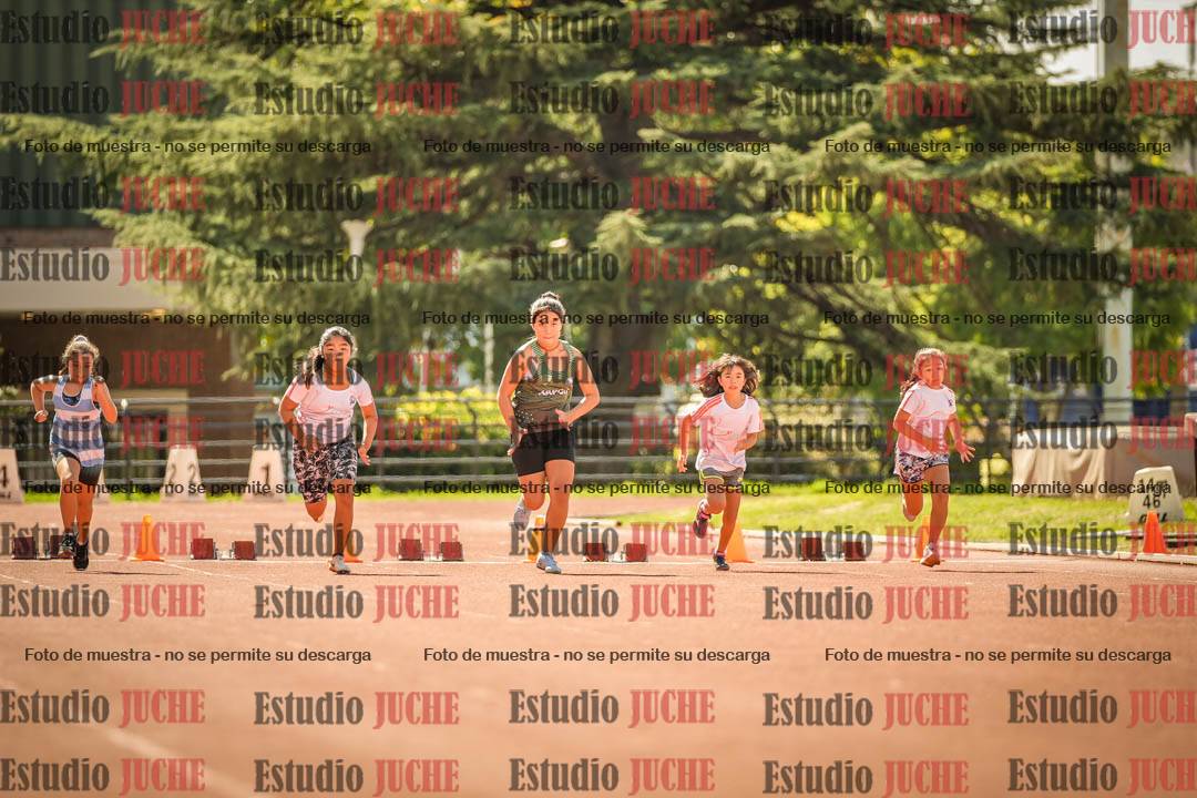 Fotos de los 50 m llanos de mujeres - U12