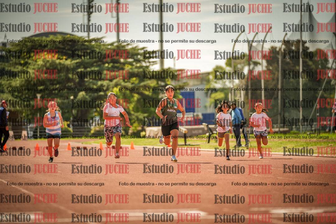 Fotos de los 50 m llanos de mujeres - U12