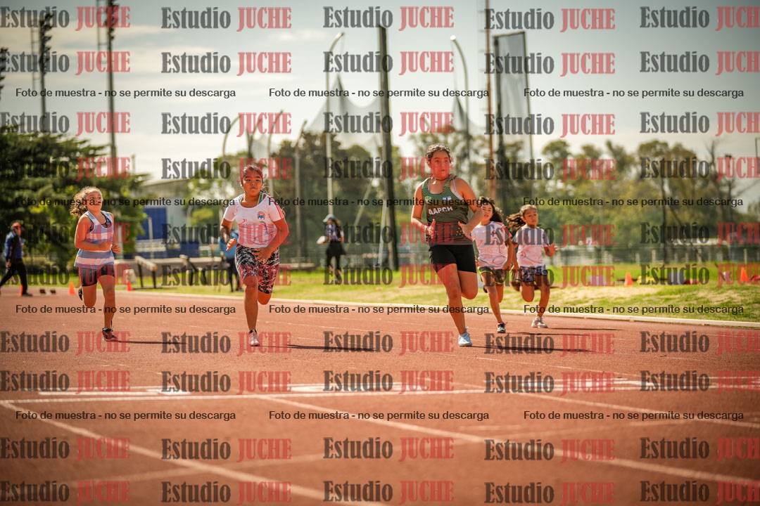 Fotos de los 50 m llanos de mujeres - U12
