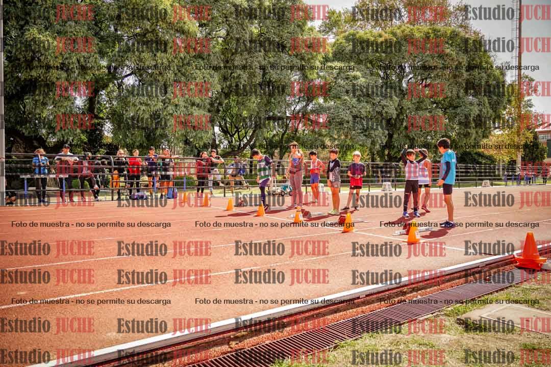 Fotos de los 50 m llanos de varones - U12