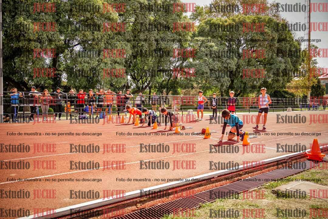 Fotos de los 50 m llanos de varones - U12