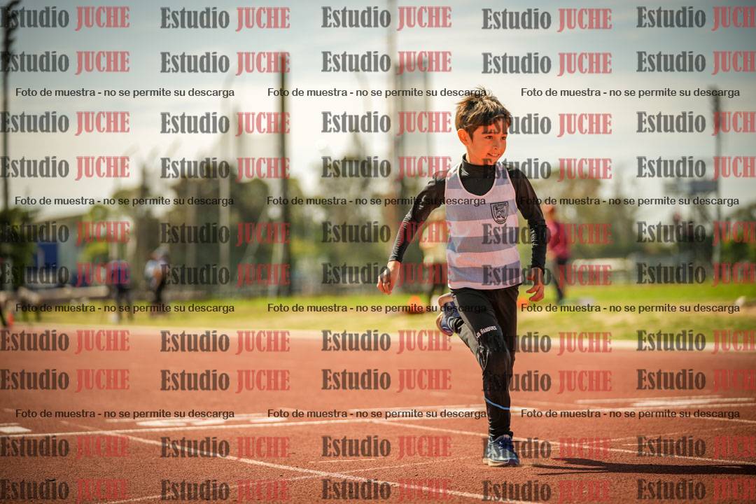 Fotos de los 50 m llanos de varones - U12