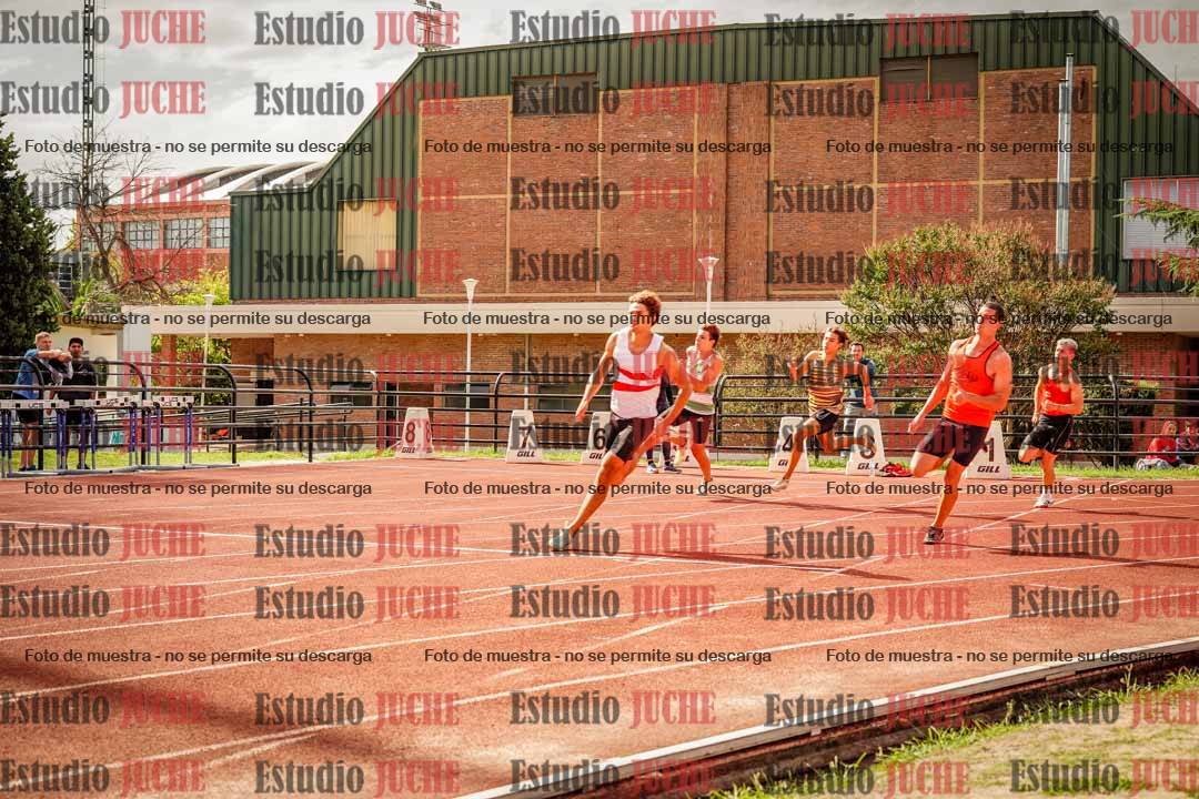 Fotos de los 200 m llanos de varones