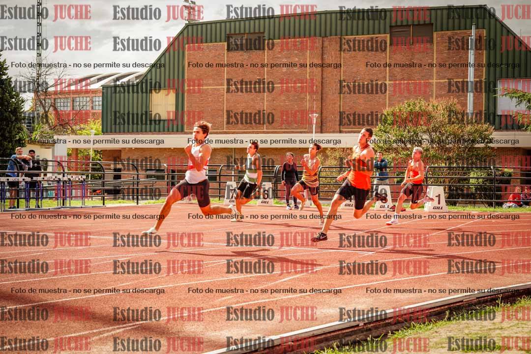 Fotos de los 200 m llanos de varones