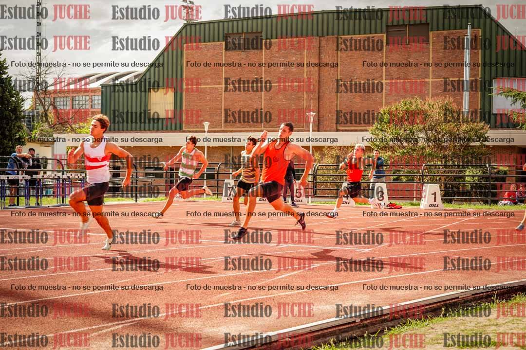Fotos de los 200 m llanos de varones