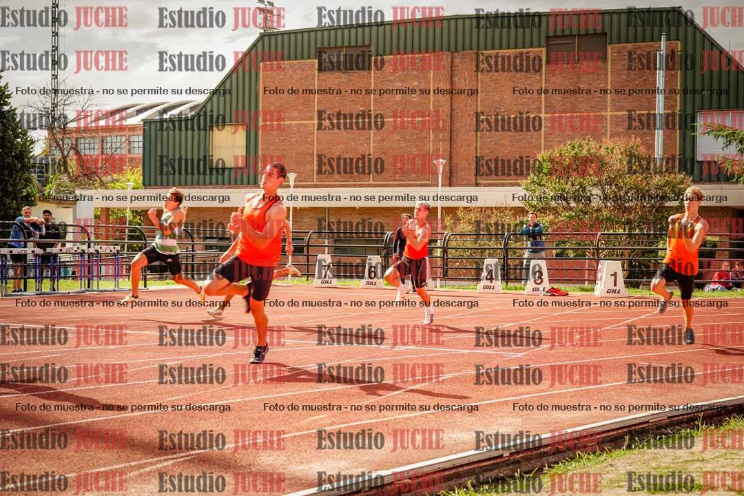 Fotos de los 200 m llanos de varones