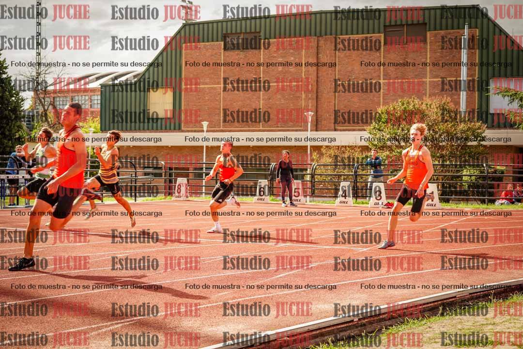 Fotos de los 200 m llanos de varones