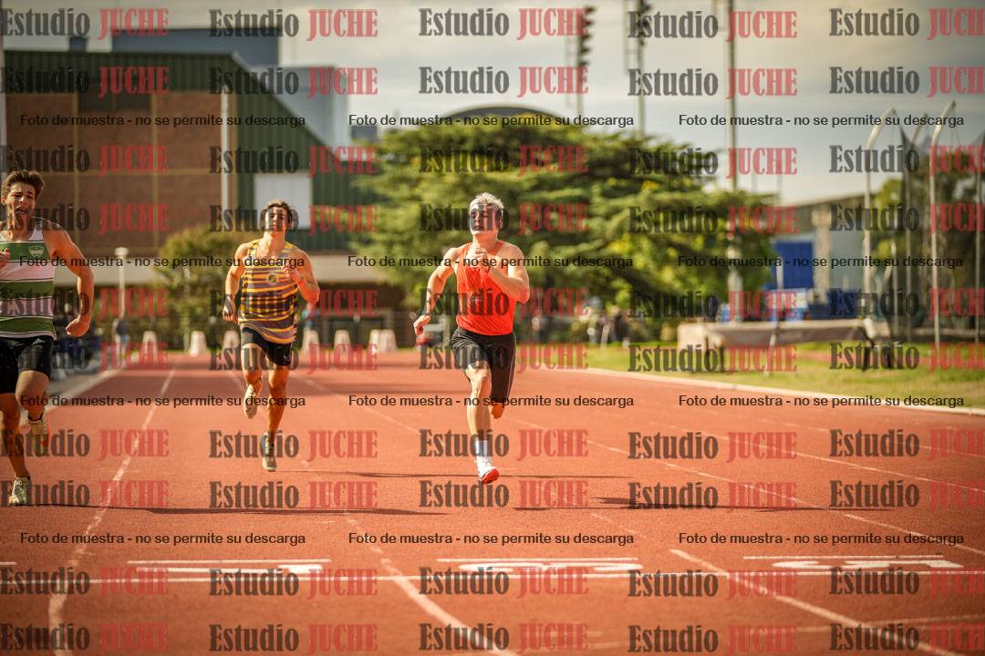 Fotos de los 200 m llanos de varones