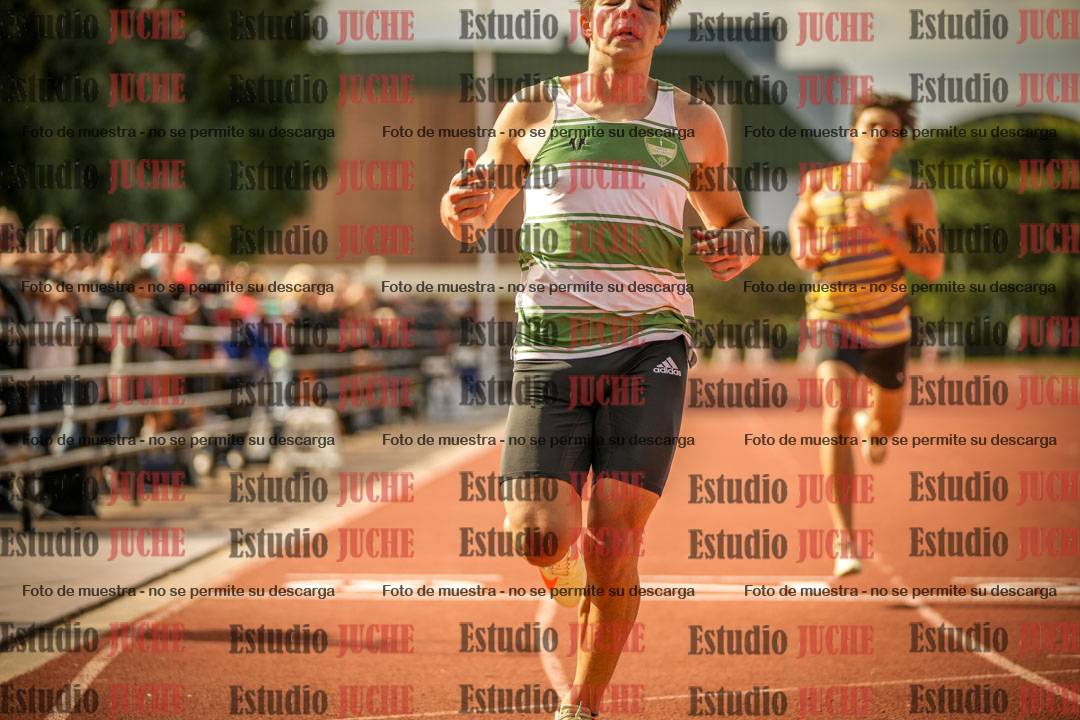 Fotos de los 200 m llanos de varones